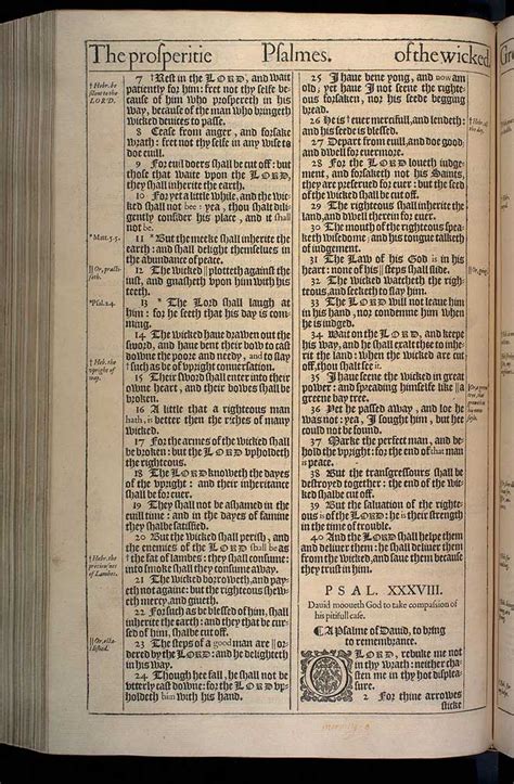 PSALMS CHAPTER 37 KJV .